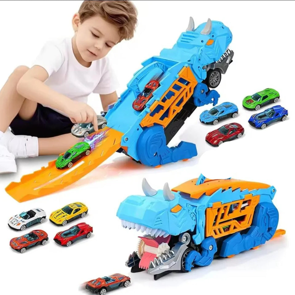 CARRO DINOSAURIO DEVORADOR DE AUTOS